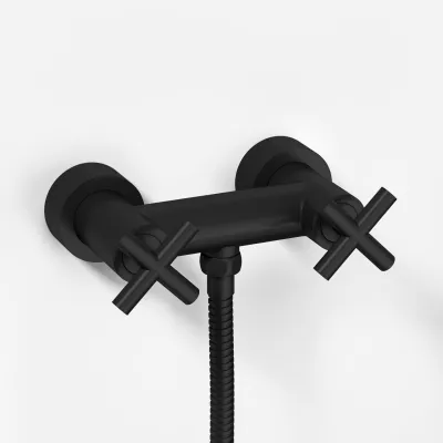 Fly Classic FBR204 - Shower mixer, matt black