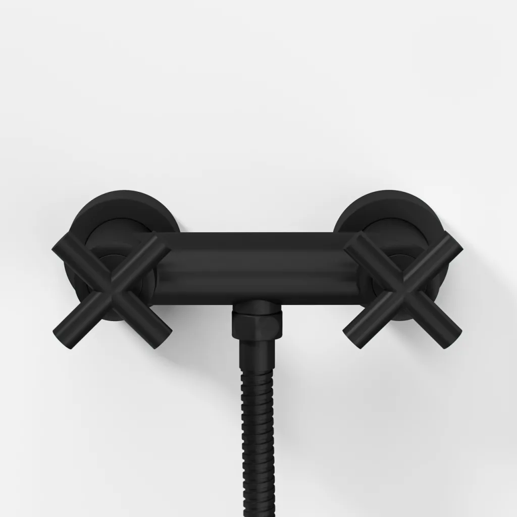 Fly Classic FBR204 - Shower mixer, matt black