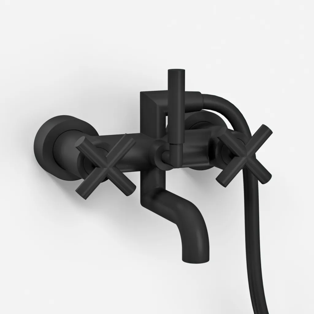 Fly Classic KR102 - MKII Bath Faucet, Matte Black