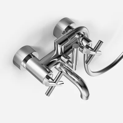 Fly Classic KR102 - MKII Bath Mixer, Chrome