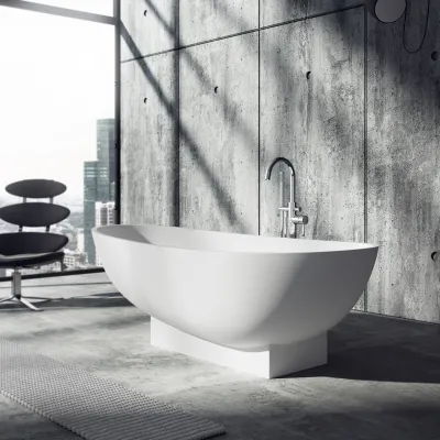 Semplice SBS600 - Freestanding bath armature Chrome