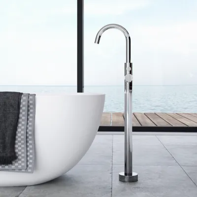 Semplice SBS600 - Freestanding bath armature Chrome