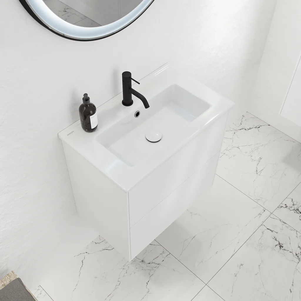 ArkiLife® Cobus ACC6036 - 61x36, Compact Slim Design w/Porcelain sink