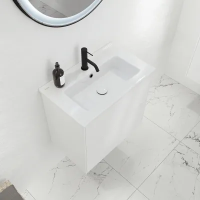 ArkiLife® Cobus ACC6036 - 61x36, Compact Slim Design w/Porcelain sink