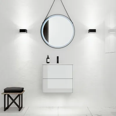 ArkiLife® Cobus ACC6036 - 61x36, Compact Slim Design w/Porcelain sink