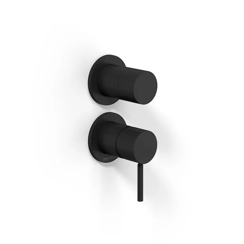 Semplice SBR901 -  Single-lever shower mixer, Matte black