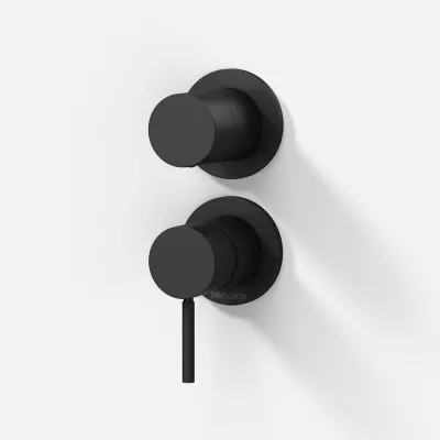 Semplice SBR901 -  Single-lever shower mixer, Matte black
