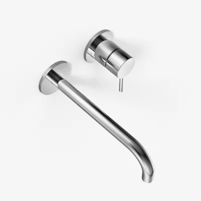 Semplice SHV502 - Single-lever basin mixer, 22 cm spout, Chrome