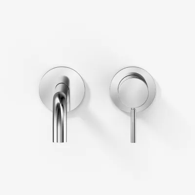 Semplice SHV502 - Single-lever basin mixer, 22 cm spout, Chrome