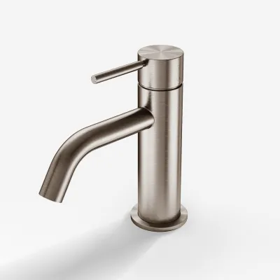 Semplice SHV501 - Basin mixer S-size, PVD Brushed Steel