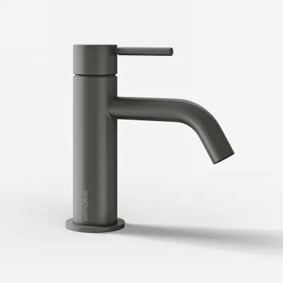 Semplice SHV501 - Washbasin fitting S-size, PVD Matt Gun Metal