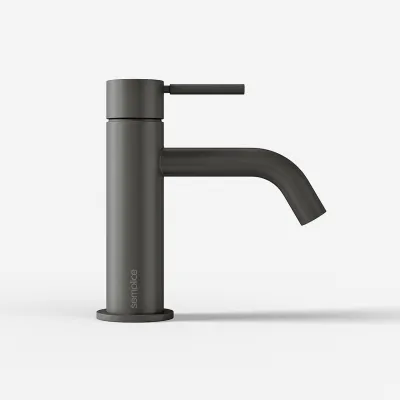 Semplice SHV501 - Washbasin fitting S-size, PVD Matt Gun Metal