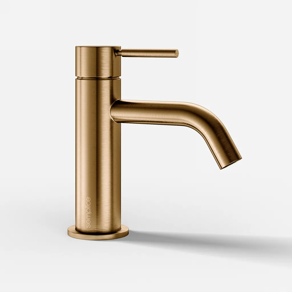 Semplice SHV501 - Basin mixer S-size, PVD Brushed Copper