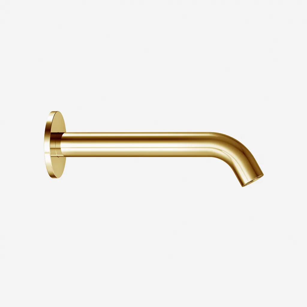 Semplice SSP200 - Spout 20 cm, Polished Brass Natural