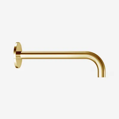 Semplice SSP220 - Spout 22 cm, Polished brass natural