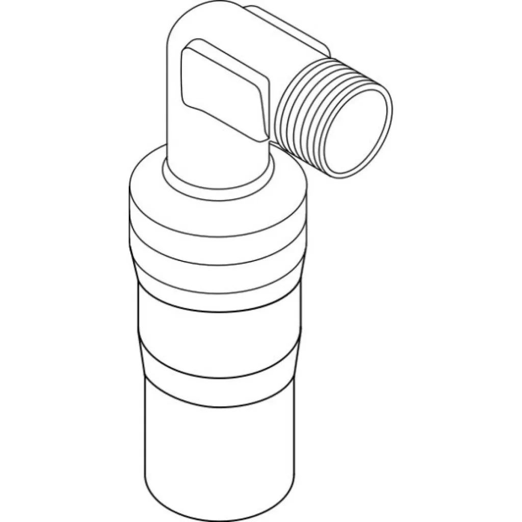 Pulcher Lækagesikring 1/2” - for recessed fitting, angle, 2 pieces