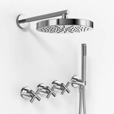 Fly Classic FBR704 S01 - XL Rain DeLux Ø24 cm, Chrome