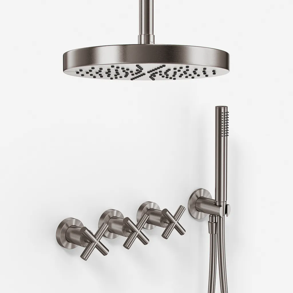 Fly Classic FBR704 S03 - Ø24 cm, Ceiling, PVD Brushed Steel