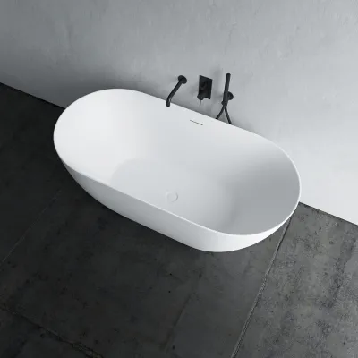 Coco 150 - Bath tub 150x72 cm, Slim-Design, Matt White
