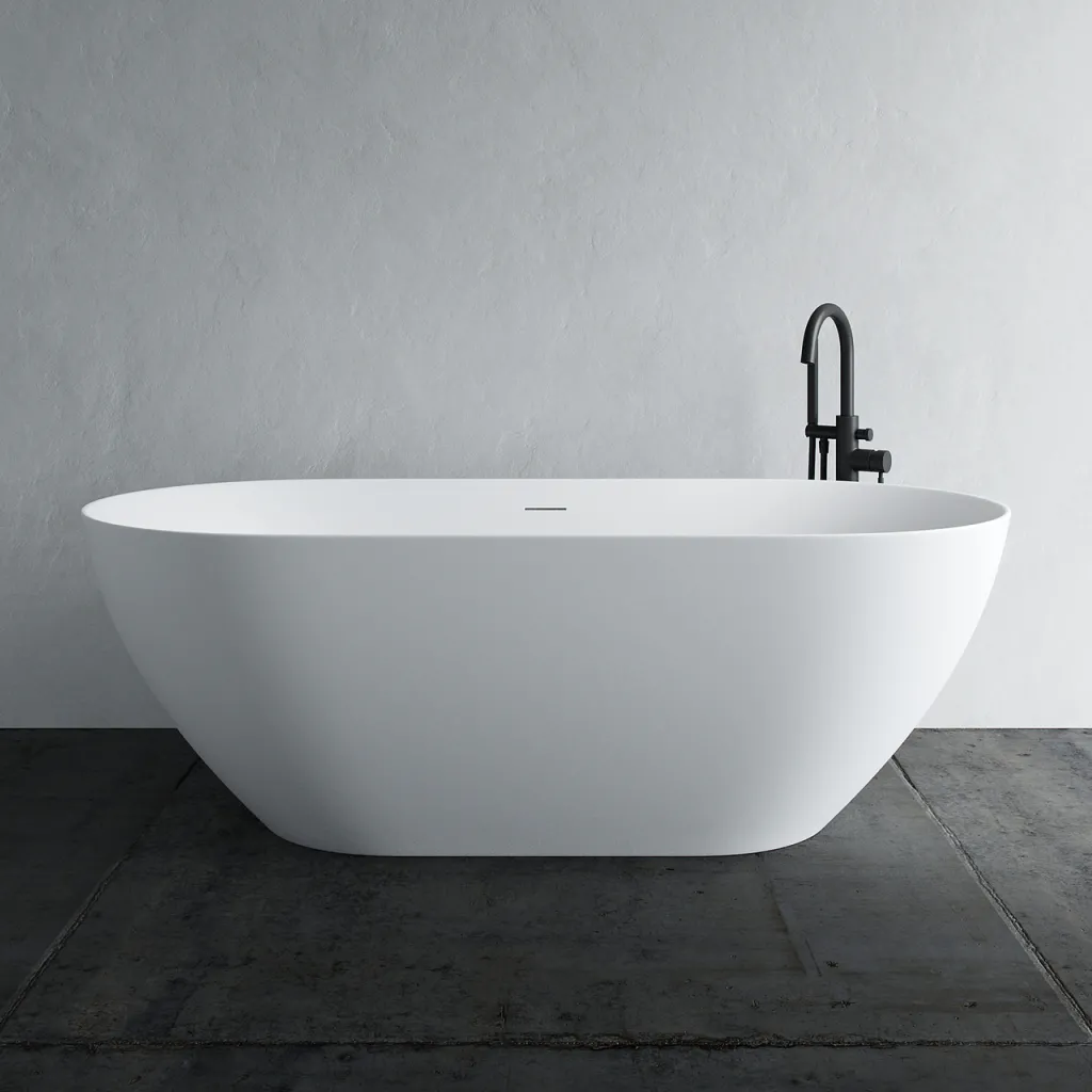 Coco 178 - 178x78 cm, Slim-Design, Matte White