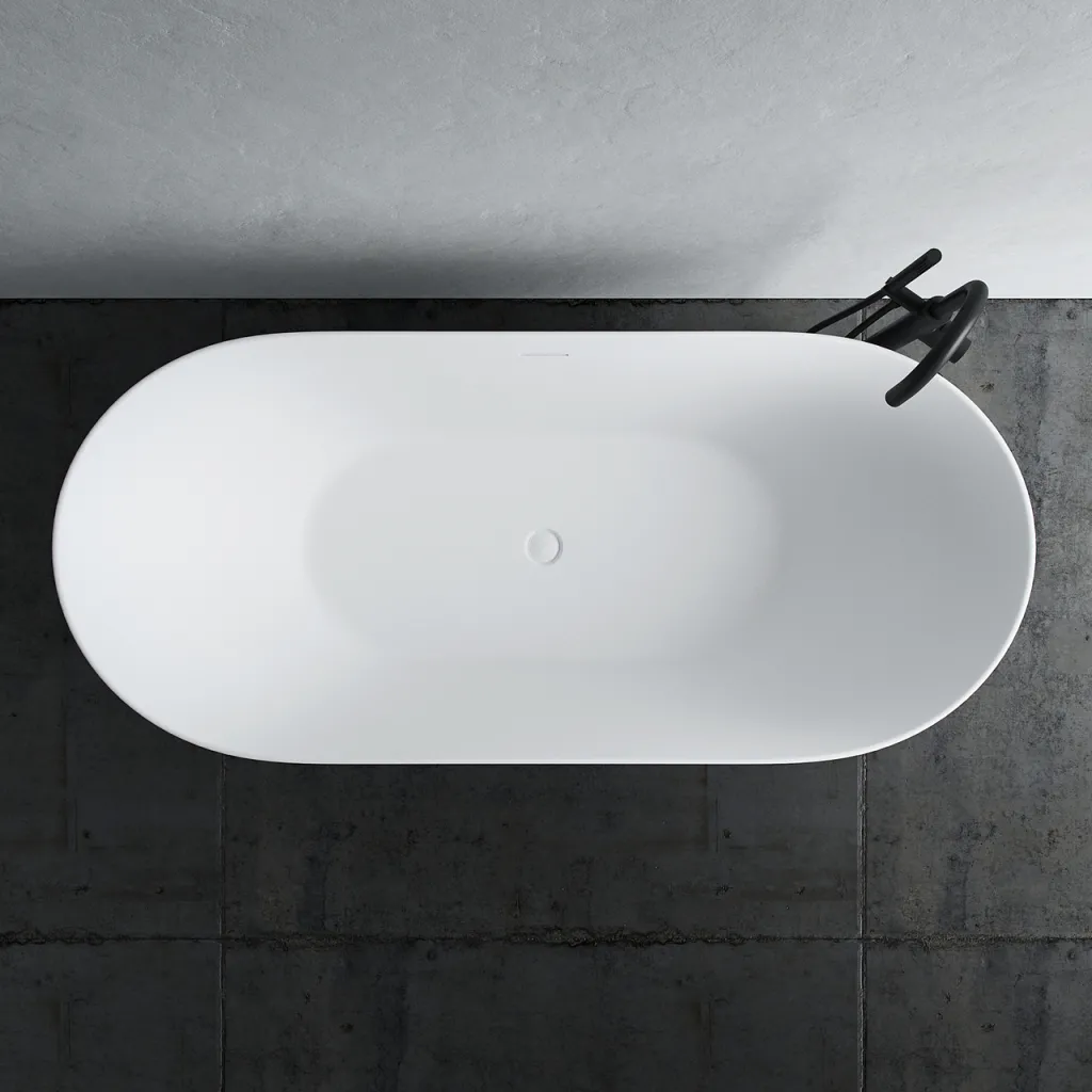Coco 178 - 178x78 cm, Slim-Design, Matte White