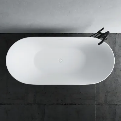 Coco 178 - 178x78 cm, Slim-Design, Matte White