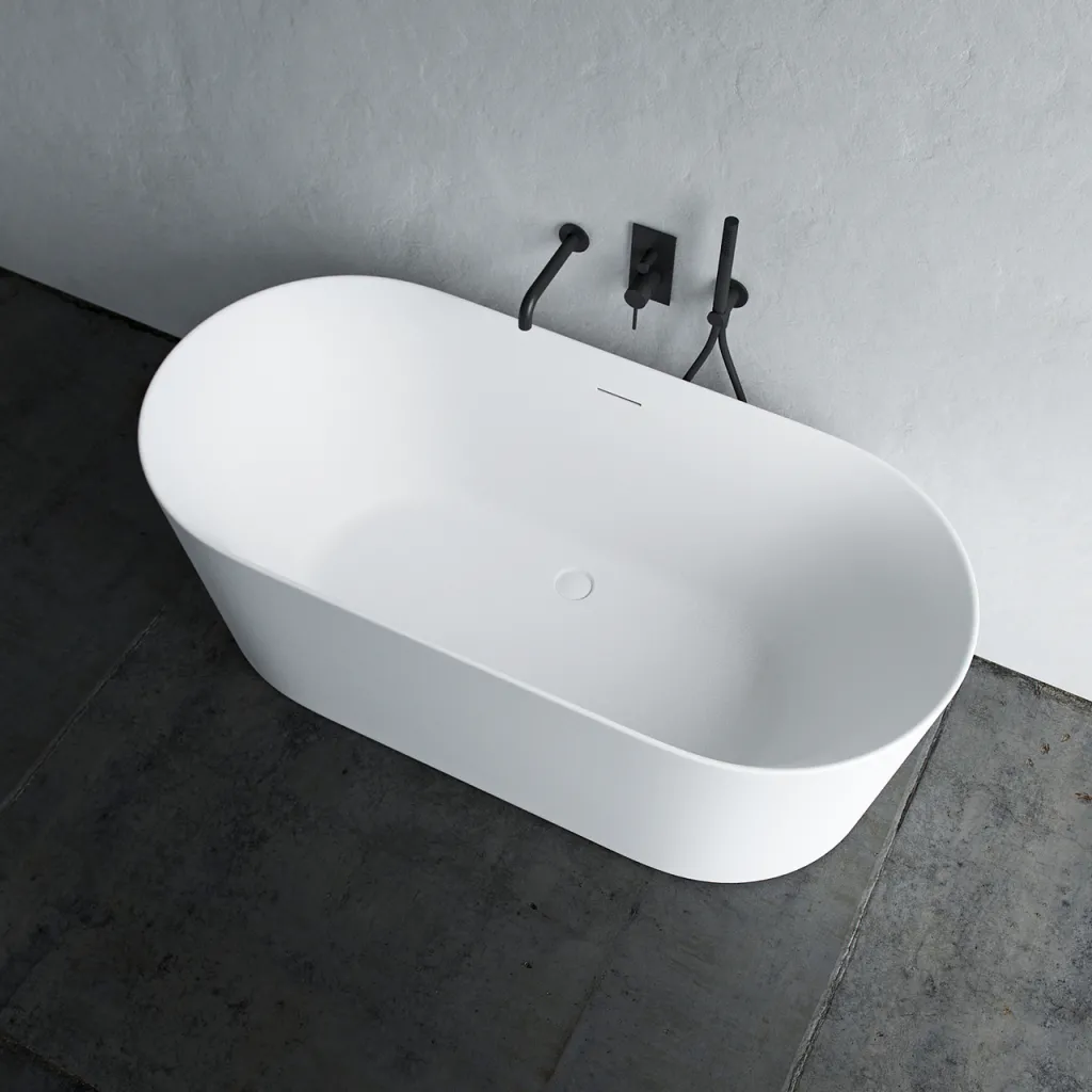 Takai 150 - 150x70 cm Bathtub, Slim Design, Matte White