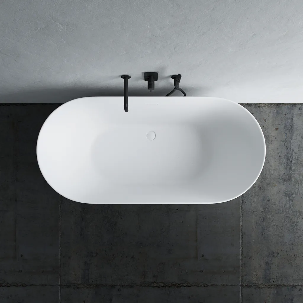 Takai 150 - 150x70 cm Bathtub, Slim Design, Matte White