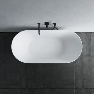 Takai 150 - 150x70 cm Bathtub, Slim Design, Matte White
