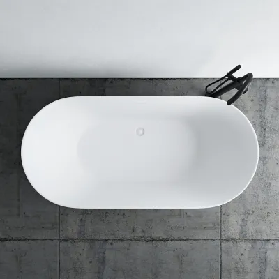Takai 170 - 170x80 cm Bathtub, Slim Design, Matte White