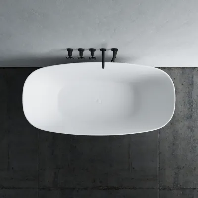 Chic 150 - 150x72 cm Bathtub, Slim Design, Matt White