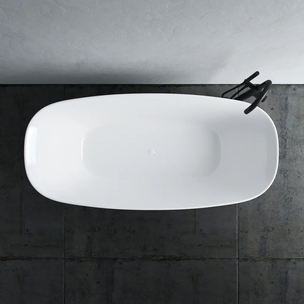 Chic 170 - 170x78 cm Bathtub, Slim Design, Glossy White