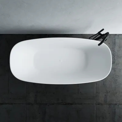 Chic 170 - 170x78 cm Bathtub, Slim Design, Matt White
