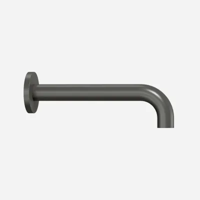 Semplice SSP2622 - 22 cm spout, PVD Matt Gun Metal