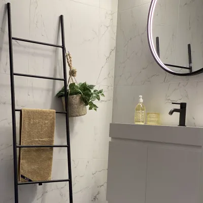 Pulcher Towel Rack PTR82 - Matte black