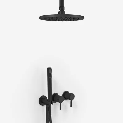 Semplice SBR801 S08 - Ø20 cm, Ceiling, Matte black 