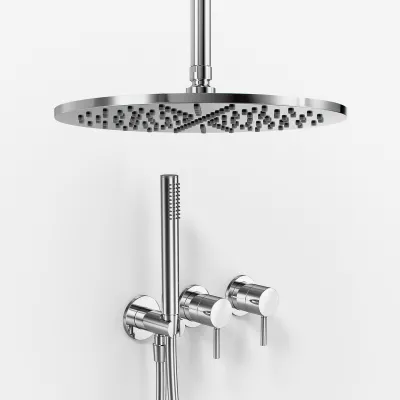 Semplice SBR801 S10 - Ø30 cm, Ceiling, Chrome 