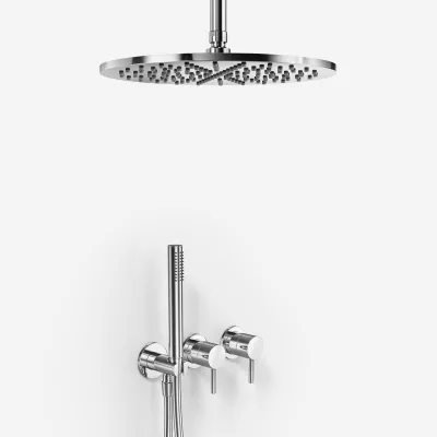Semplice SBR801 S10 - Ø30 cm, Ceiling, Chrome 