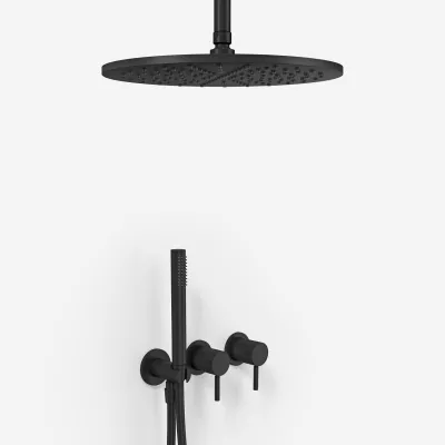Semplice SBR801 S10 - Ø30 cm, Ceiling, Matte black 