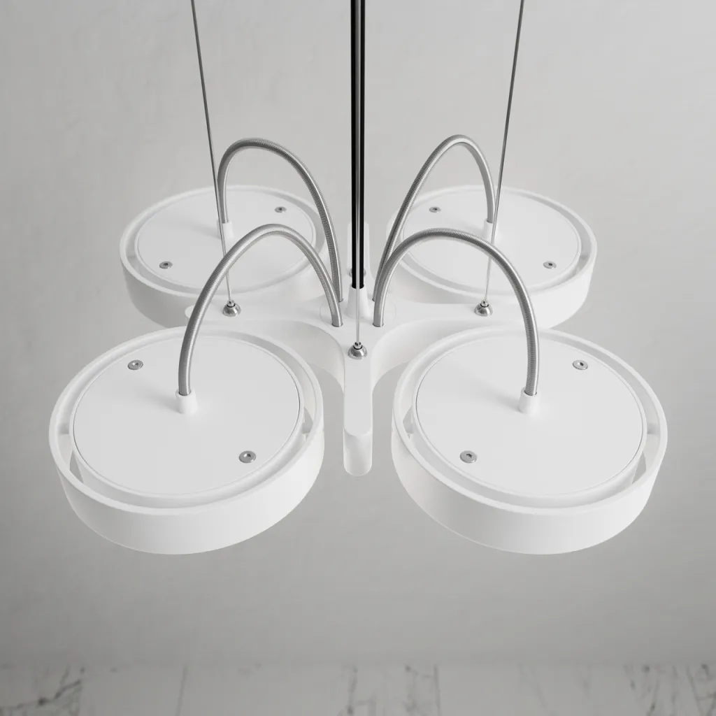 Big A04 - LED Ceiling Pendant, Matte White