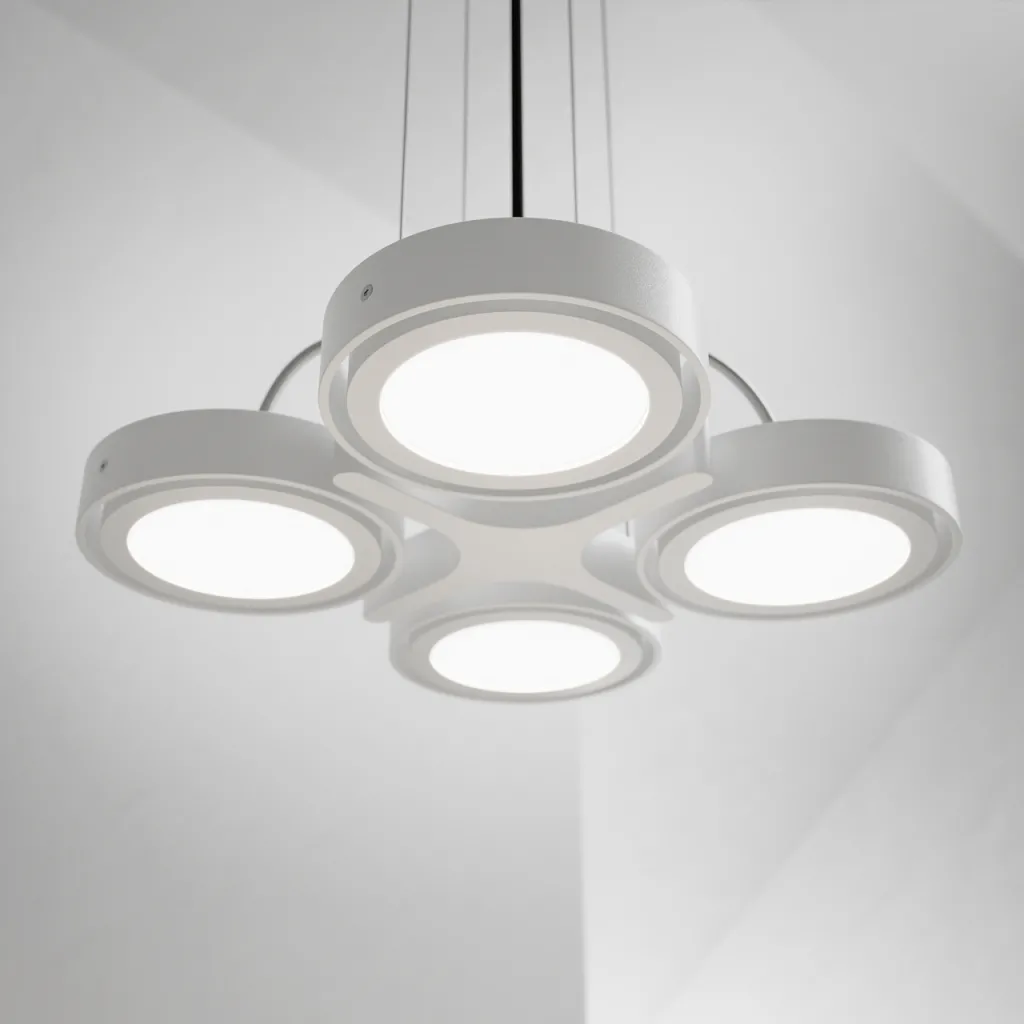 Big A04 - LED Ceiling Pendant, Matte White