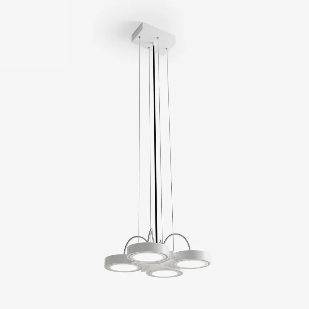 Big A04 - LED Ceiling Pendant, Matte White