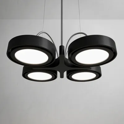 Big A04 - LED ceiling pendant, matte black