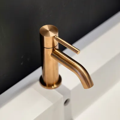 Semplice SHV401 - Single-lever Basin Mixer, PVD Brushed Copper