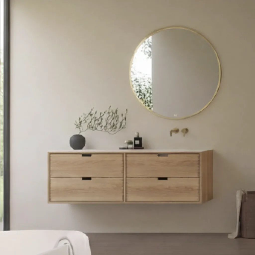 CPH Tapwork Soho 180R - MKII, Finger-Tapped Cabinetry in Natural Oak including Mathvid SolidTec® Sink