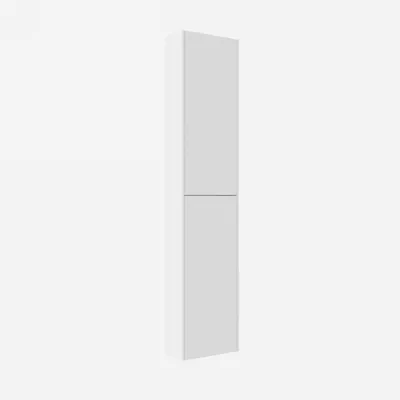 ArkiLife Cobus ACHC3014U - 30x14x140 cm, Tall cabinet in High Gloss White