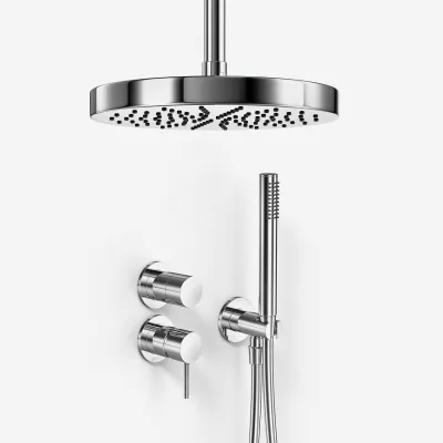 Semplice SBR901 S03 - Shower set Ø24 cm, Ceiling, Chrome