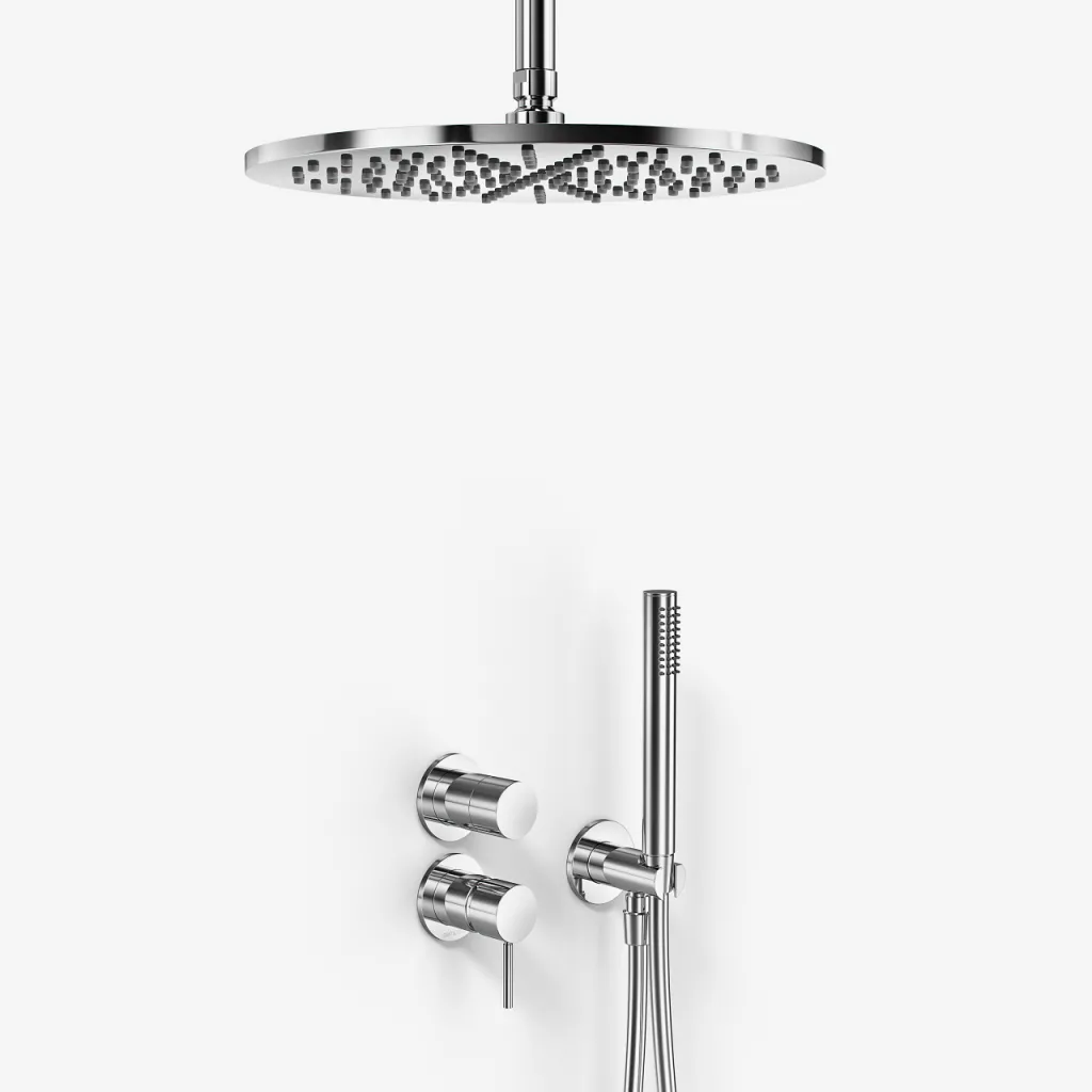 Semplice SBR901 S10 - Shower set Ø30 cm, Ceiling, Chrome 