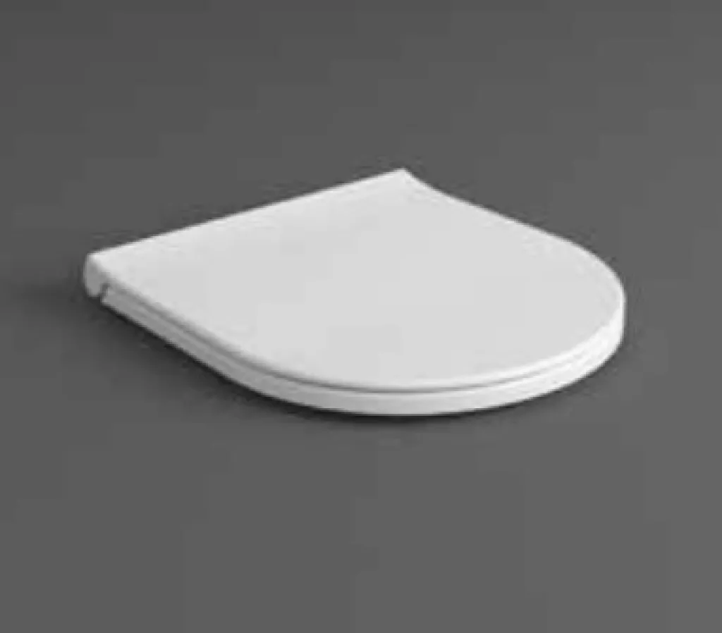 Vignoni toiletsæde til gulvstillet toilet VI006XS - White Glossy