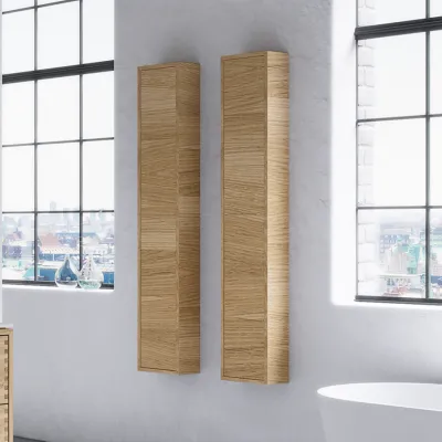 CPH Tapwork BS1 - 30x16x160h cm Joiner's tall cabinet in Natural Oak BS1